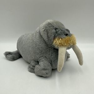 GANZ Webkinz Walrus HM332 Plush Stuffed Animal Toy‎ No Code -Read
